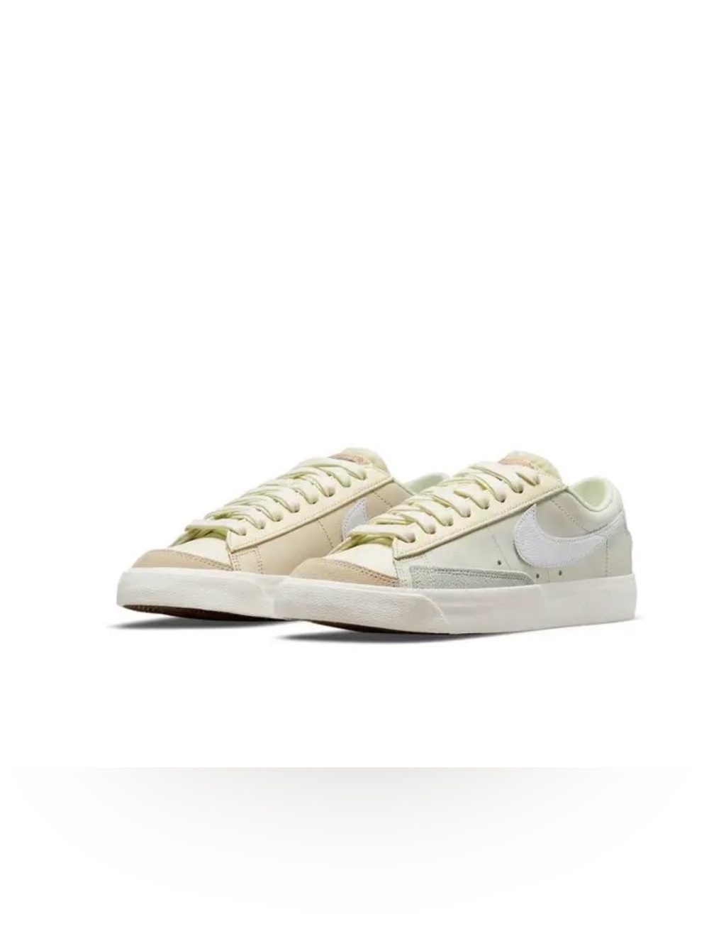 Kids Nike Blazer Low '77 'Sea Glass - Yellow/Brown/Green